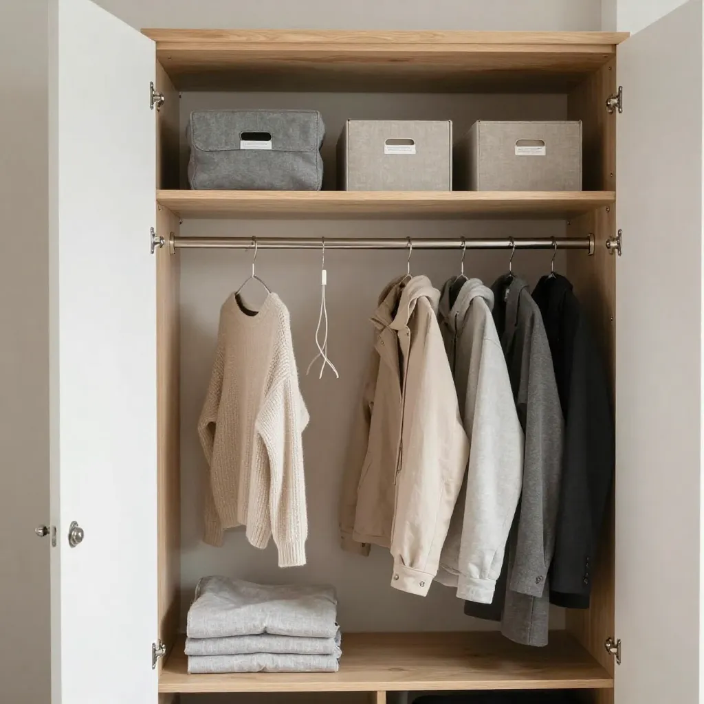Preparing clothes for seasonal storage